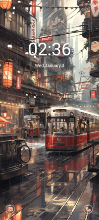 Rainy Night Street