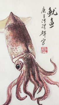 温泽辉  创意水粉画