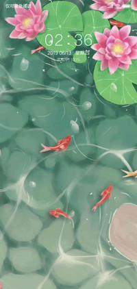 转运锦鲤 动态锁屏