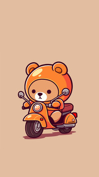 Cute animal illustration