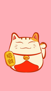 卡通可爱招财猫