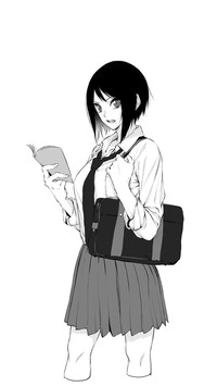 二次元美少女素描