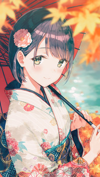 唯美日本动漫美女高清壁纸