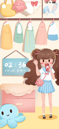 元气少女 换装