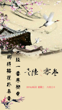梅花志（动态桌面）