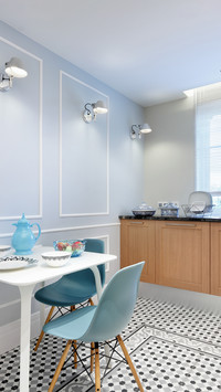 Color the interior design concept of 0