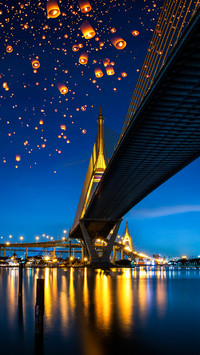 Thai sky lantern