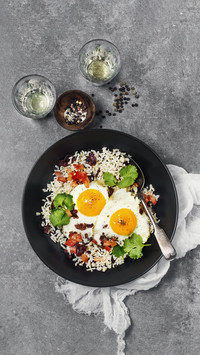 Deluxe egg fried rice 84