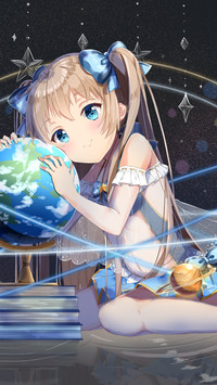 害羞的女孩