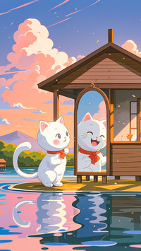 猫咪与水的奇妙关系