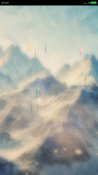 素（彩色雨)