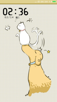 淘气猫猫温顺狗