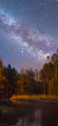 银河星空-拍信图库