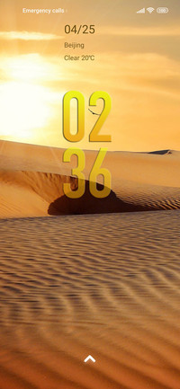 desert sunset