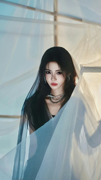 黑纱女王鞠婧祎