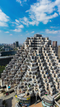 A futuristic building 21