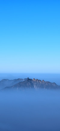 蓝色简约壁纸-锐景创意
