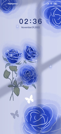 blue rose