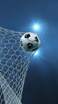 Concept of soccer ball, sport games, football match