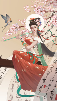 唯美插画-拍信图库