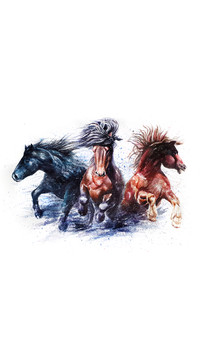 Wild Oil Painting