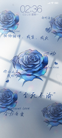 幻蓝玫瑰