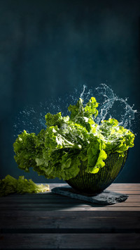 How to make oyster sauce lettuce green without turning