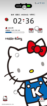 凯蒂猫复古甜心