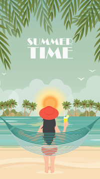 海边夏日-拍信图库