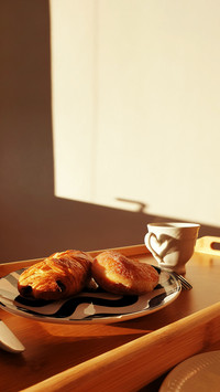 A delicious meal and a healthy breakfast