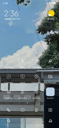 Look at sky clouds