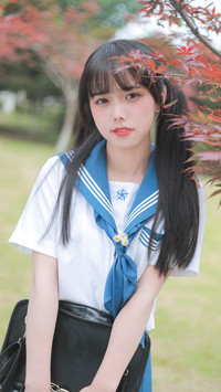 双马尾美女-锐景创意