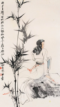 张大千“佛系”人像