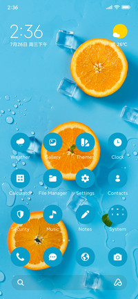 Minimal Oranges
