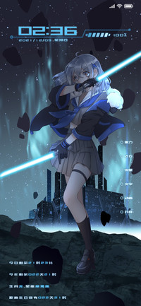 赛博废墟女孩