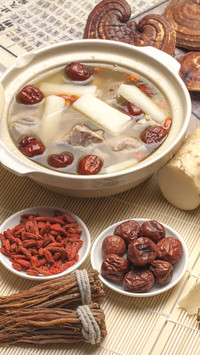 The weather is cold drink this