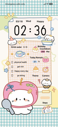 Apple Doodle Kitty