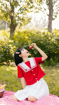 元气女孩的妆容秘诀