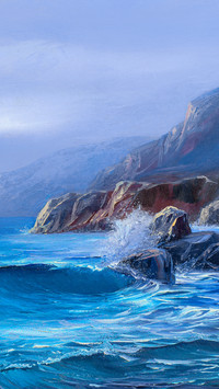 Rough Waves illustration