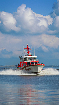 Search and rescue vessel in Germany