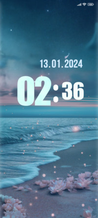 beach pastel