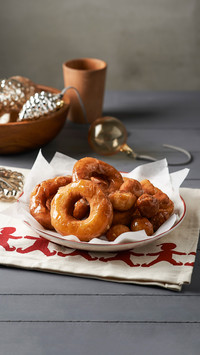 Selected caramel donuts