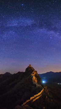 星空下的旅游胜地