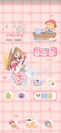 粉系甜甜女孩