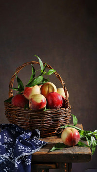 Crispy peach or soft peach