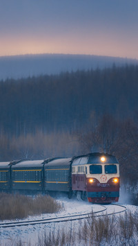 Snowy Plains of Alshan, Xing'an League, Inner Mongolia