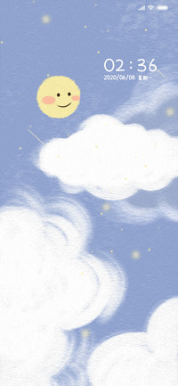 蔚蓝天空