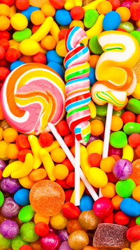 Selection of mixed sweets