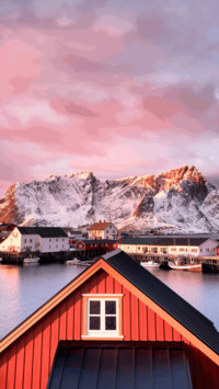 Polar scenery