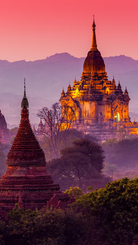 蒲甘 目之所及皆风景